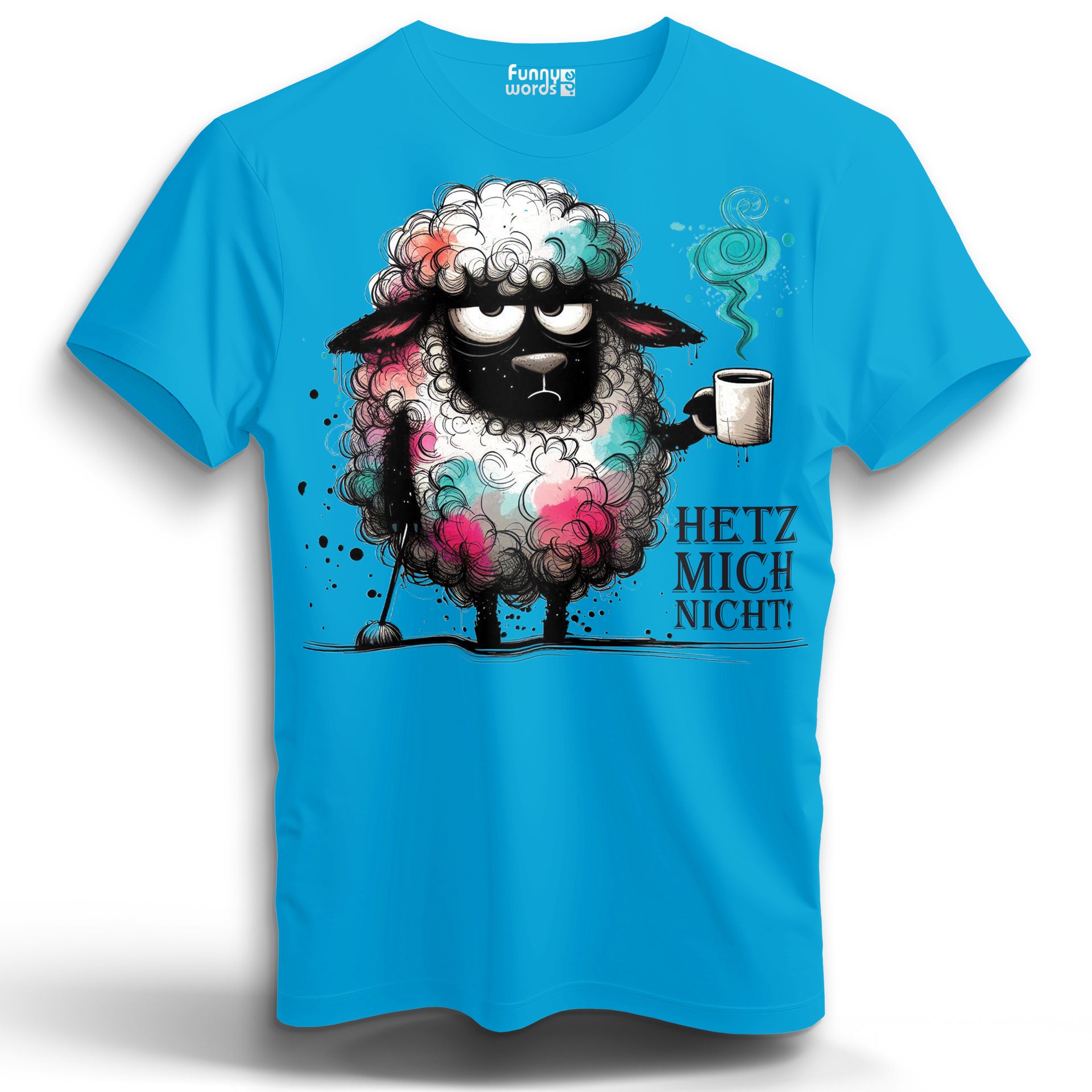 Hetz mich nicht! cute Animal Schaf Wolly Edition Unisex  Premium T-Shirt