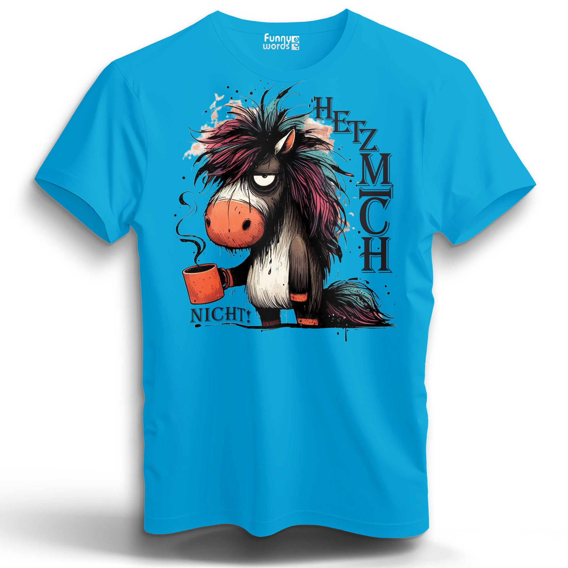 Hetz mich nicht! cute Animal Pferd Naruco Edition Unisex  Premium T-Shirt