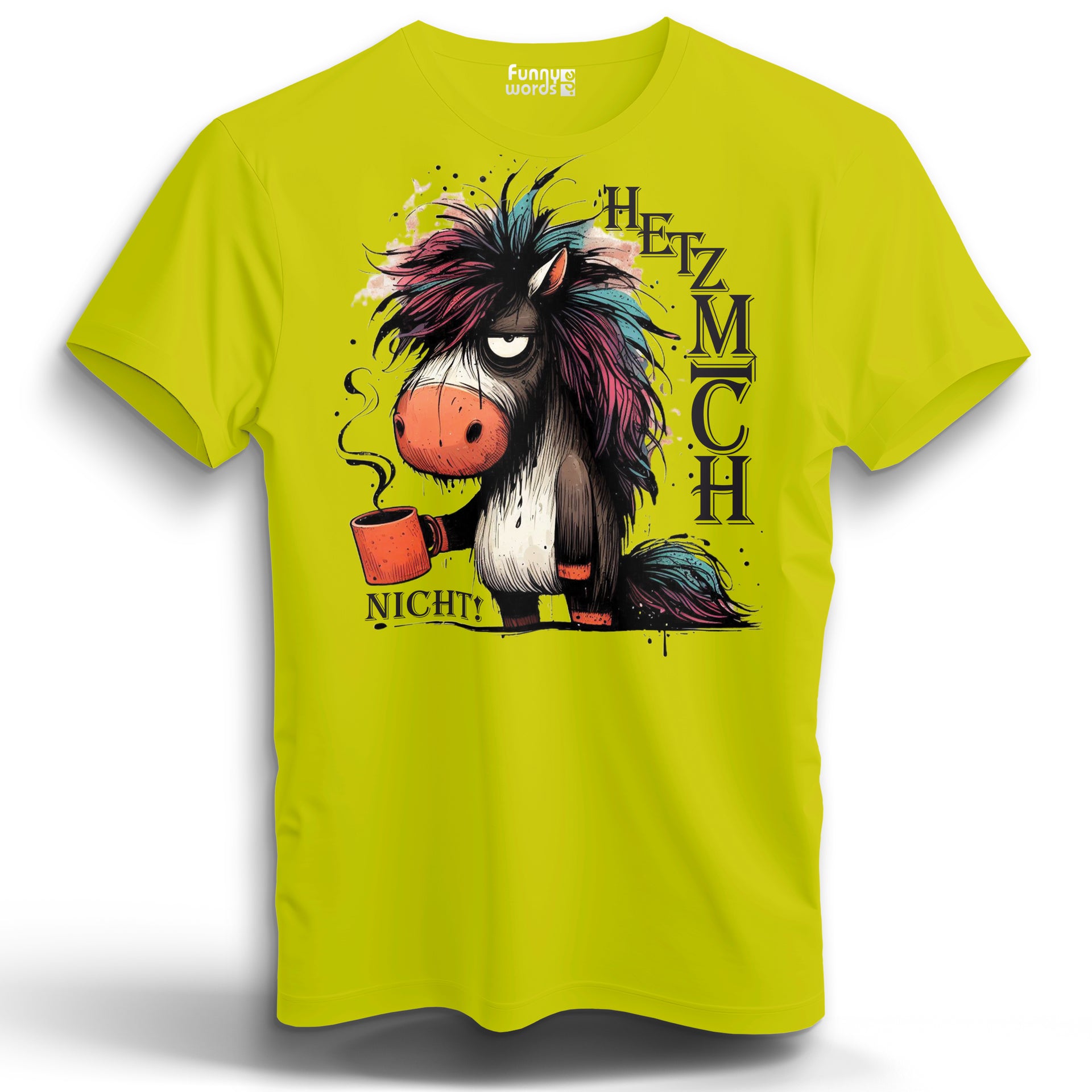 Hetz mich nicht! cute Animal Pferd Naruco Edition Unisex  Premium T-Shirt