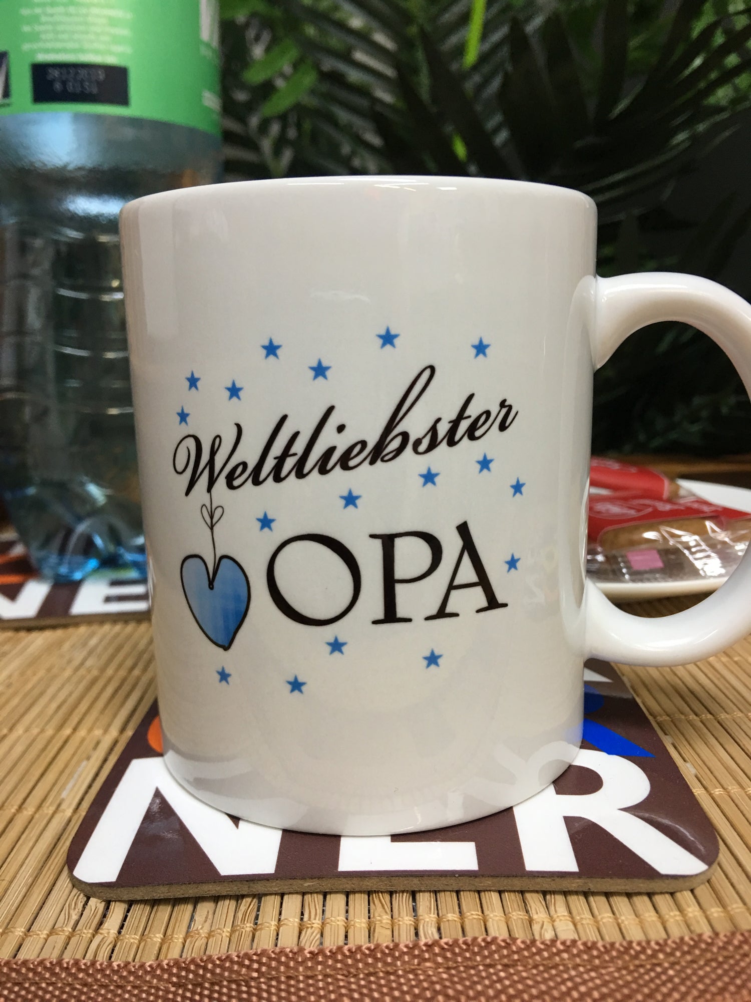 FUNNYWORDS Weltliebster Opa Kaffeebecher